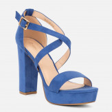 Niebieskie sandały damskie Nailsea Tess