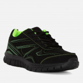 Czarno-zielone sportowe buty męskie Palmas Liss