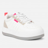 Biało-różowe sportowe buty damskie Terian Tess