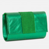 Zielona torebka kopertówka damska Brispy