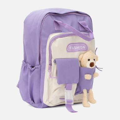 Purpurowy plecak dziecięcy...