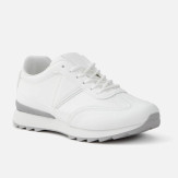 Białe sportowe buty damskie Oaklin