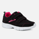 Czarno-różowe sportowe buty młodzieżowe Sutter
