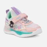 Różowe sportowe buty dziecięce LED Lieselk