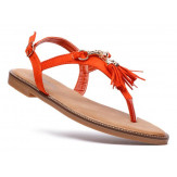 Pomarańczowe sandały damskie Antara